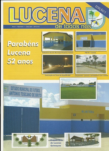 REVISTA " LUCENA DE TODOS NÓS" É LANÇADA