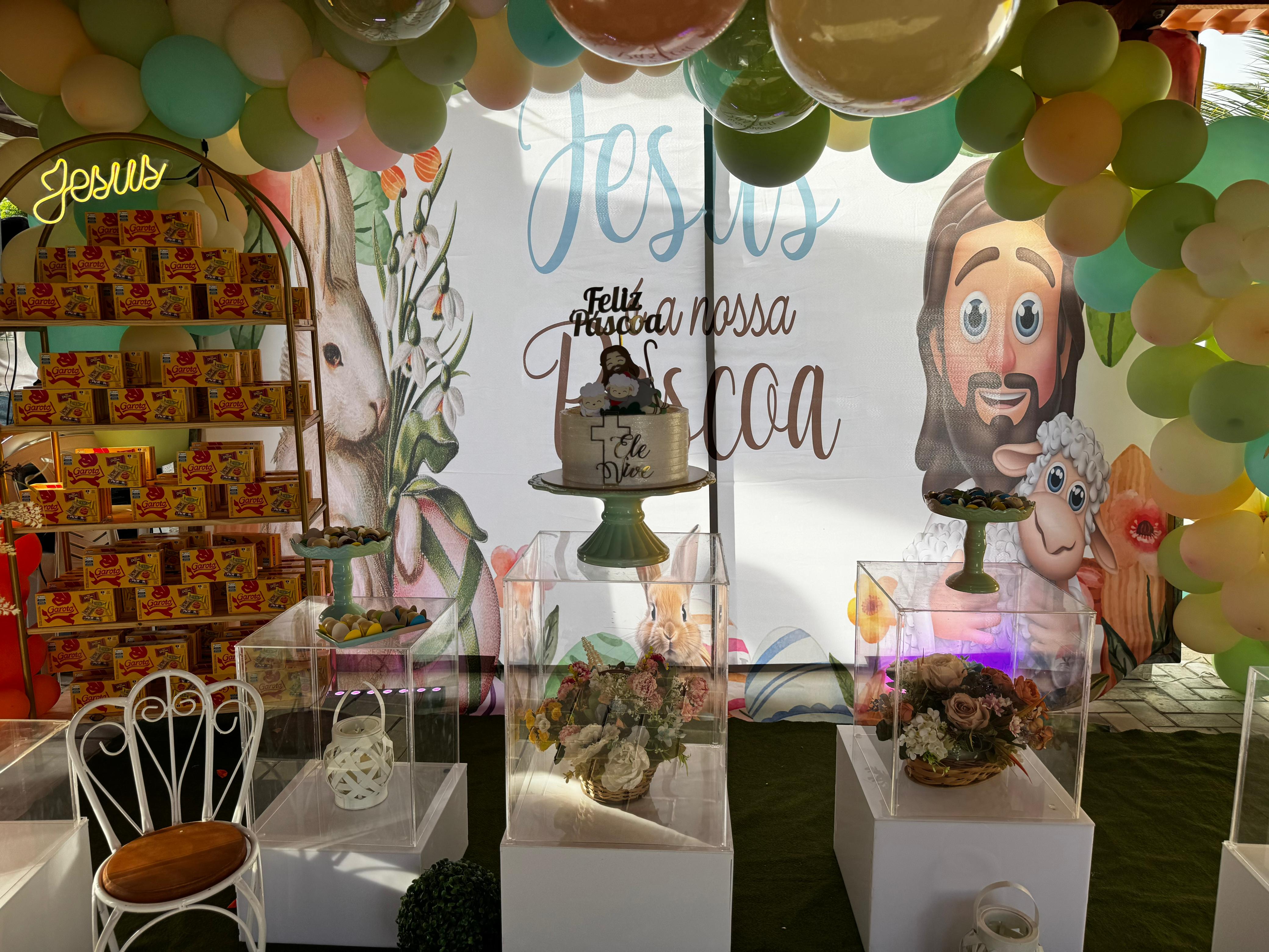 Ação em alusão à Páscoa no Serviço de Convivência